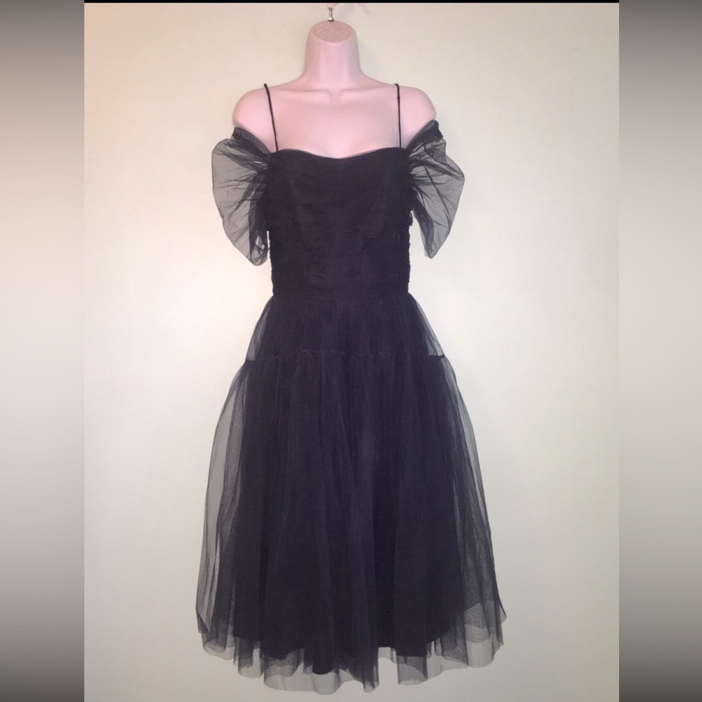 Vintage Handmade Tulle Party Dress Size Small